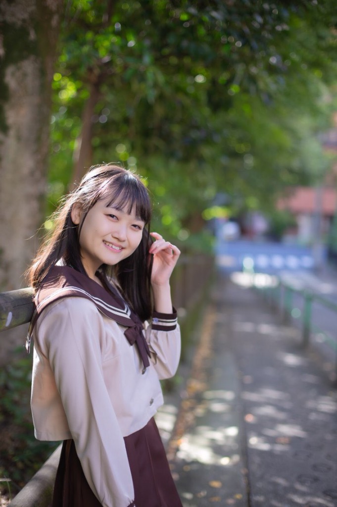 制服ポートレート